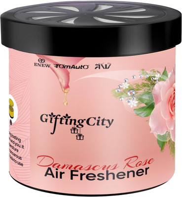 Enew Damascus Rose Diffuser Set Refresh Drive Car Gel Air Freshener - Damascus Rose - 1 Pack(2 x 30 ml)