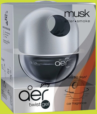 Godrej Musk Car Freshener Car Freshener Diffuser Aer_Twist190(45 g)