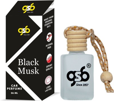 GANDHI SUGANDH BHANDAR Black Musk Hanging Air Car Freshener Diffuser(10 ml)