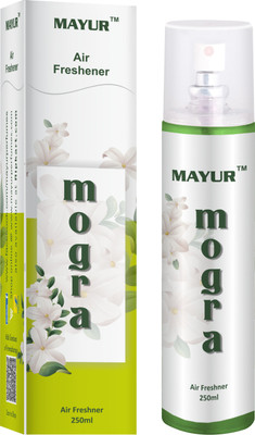 MAYUR Mogra Without Gas Air Freshner Car Freshener Spray Mogra Without Gas Air Freshner(250 ml)