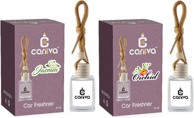 Cariiva JASMINE-ORCHID Car Freshener Diffuser CR_02(2 x 10 ml)