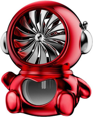 Sameili ™ AIR OUTLET FRAGRANCE Red Durable Car Vent Long Lasting Vent Clip Fan Diffuser Universal SUV Truck Auto Aromatherapy Diffuser Ornament Interior Ocean Breeze(1 Units)