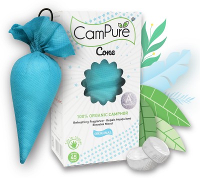 CamPure Cone Air Freshener - Original - Pack of 1 Potpourri(1 Units)