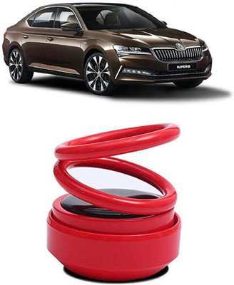 Dvis Orange Car Freshener Diffuser Car Air Freshener Solar Rotating Perfume D-1520(150 ml)