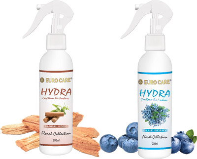 Euro Care Sandal wood, Blue Berry Spray Sandal wood-Blue Berry-Scent(400 ml)