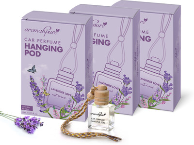 Aromahpure Car Perfume Hanging Pod Lavender Car Air Freshener Car Freshener Diffuser Hanging Pod Floral(30 ml)