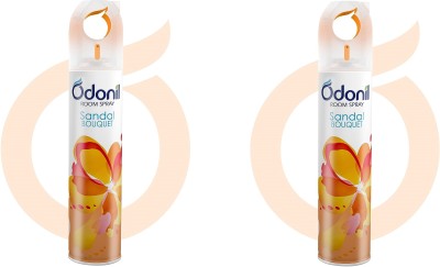 Odonil SANDAL BOUQUET, AIR FRESHNER, LONG LASTING FRAGRANCE Spray(2 x 220 ml)