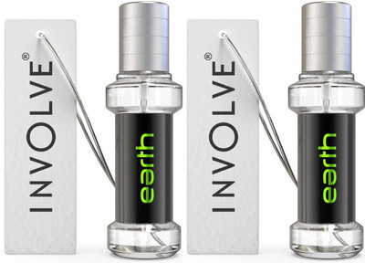 Involve Elements Earth Car Freshener Spray Elements Earth Spray Air Perfume IELE03- 30ml x Pack of 2(60 ml)