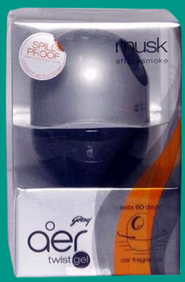 Godrej Musk Car Freshener Car Freshener Diffuser Aer_Twist113(40 g)