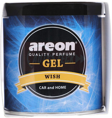 areon Plain Car Freshener Diffuser Wish Gel Air Freshener for Car(80 g)