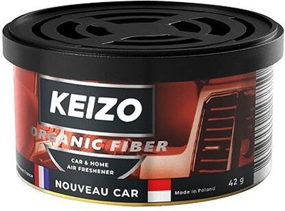 Keizo Nouveau Car Organic Leak Proof Car Freshener Diffuser NOUVEAU CAR(42 ml)