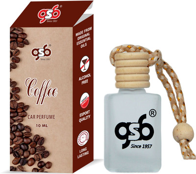 GANDHI SUGANDH BHANDAR Coffee Hanging Air Car Freshener Diffuser coffeecargsb(10 ml)