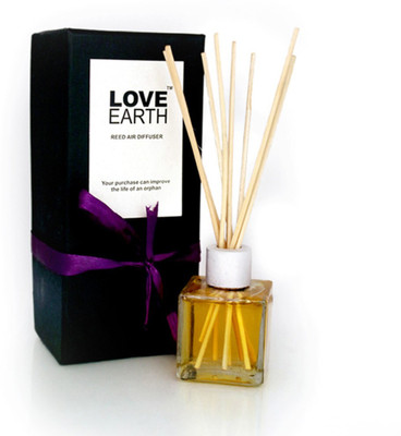 LOVE EARTH Vanilla Diffuser Reed Diffuser- Vanilla(30 ml)