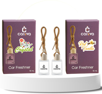 Cariiva CRYSTAL - RED VANILLA Car Freshener Diffuser CR_02(2 x 10 ml)