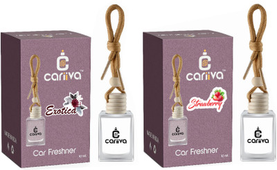 Cariiva EXOTICA - STRAWBERRY Car Freshener Diffuser CR_02(2 x 10 ml)