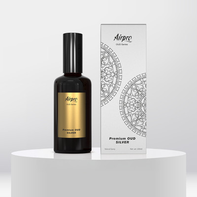 Airpro OUD Silver Car Freshener Spray 0700-PS-OUD-Silver(100 ml)
