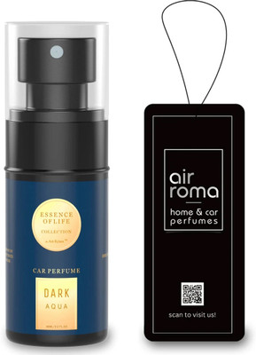 Airroma Dark Aqua Car Freshener Spray Long-lasting Premium Car Perfume Air Freshener Scent(60 ml)