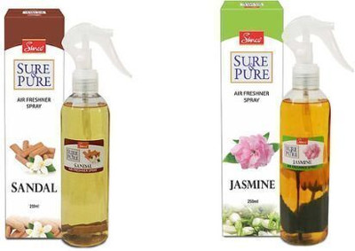 Simco JASMINE AND, SANDAL Spray SIM CO JASMINE AND SANDAL COMBO(2 x 250 ml)