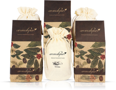 Aromahpure Premium Car Perfume Fragrance Flakes - Dark Desire,Car Air Freshener Diffuser FLAKES(3 x 50 g)
