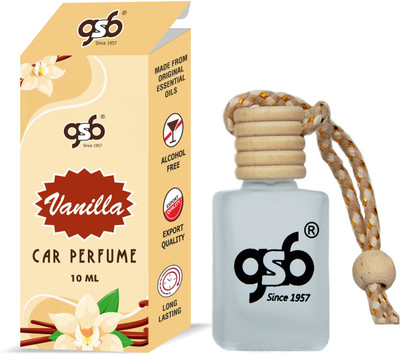 GANDHI SUGANDH BHANDAR Vanilla Hanging Air Car Freshener Diffuser vanillacargsb(10 ml)