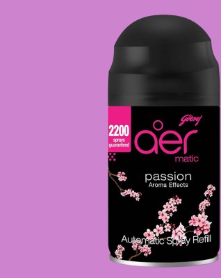 Godrej Aer Matic Room Freshener -Passion Car Freshener Refill(225 ml)