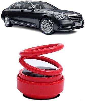 Dvis Orange Car Freshener Diffuser Car Air Freshener Solar Rotating Perfume D-908(150 ml)