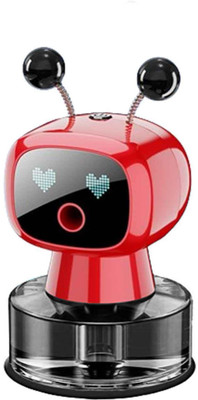 play run Premium Quality Robot Shape Solar Car Perfume Car Freshener Diffuser Set SK JQR00 Robot Red(5 ml)