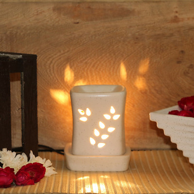 GLOBAL AROMA Natural Diffuser Set GAED-35-White(1 Units)