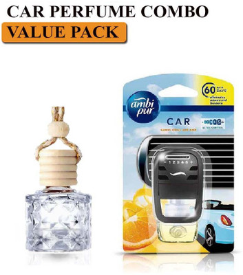 Ambipur Car Perfume Citrus Fragrance AC Vent Combo Pack Air Freshener Hanging Car Freshener Diffuser Air Freshener Essential Perfume Oil Fresh Citrus Combo Car Freshener-,Starter Kit(2 x 7.5 ml) Ambipur Car Perfume Citrus Fragrance AC Vent Combo Pack Air Freshener Hanging Car Freshener Diffuser Air Freshener Essential Perfume Oil Fresh Citrus Combo Car Freshener-,Starter Kit(2 x 7.5 ml)