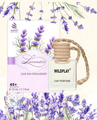 Formless Lavender Hanging Car Perfume Car Freshener Diffuser Hanging Car Air Freshener(10 ml)