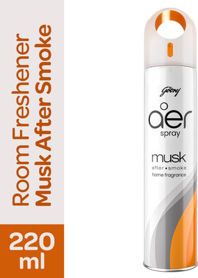 Godrej Aer Room Freshener - Musk After Smoke Spray Musk After Smoke(220 ml)