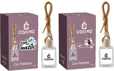 Cariiva COOLWATER-EXOTICA Car Freshener Diffuser CR_02(2 x 10 ml)