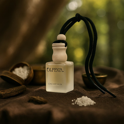 OLFENZA CASCADE MUSK Diffuser Car Freshener Hanging Perfumes Long Lasting Fragrance(10 ml)