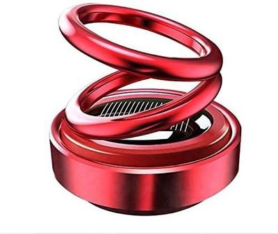 ANAYA G Aroma Fragrance Car Freshener Diffuser Set NEW-Solar Powered Rotating Red Solar Perfume Car Air Freshener Car Dashboard(150 g)