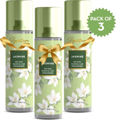 SIGNATURE Room Fresheners Jasmine Spray(3 x 250 ml)