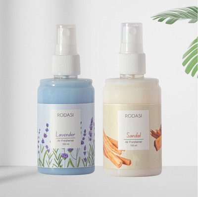 RODASI LAVENDER SANDAL Car Freshener Spray RODASSSS_FLVSD100ML(2 x 100 ml)
