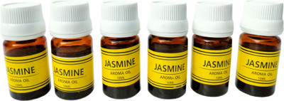 oberlo Jasmine, Aroma Oil Diffuser for Home Fragrance 10ml Each (Set of 6)(6 x 1 Units)
