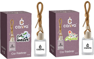 Cariiva COOLWATER-CRYSTAL Car Freshener Diffuser CR_02(2 x 10 ml)