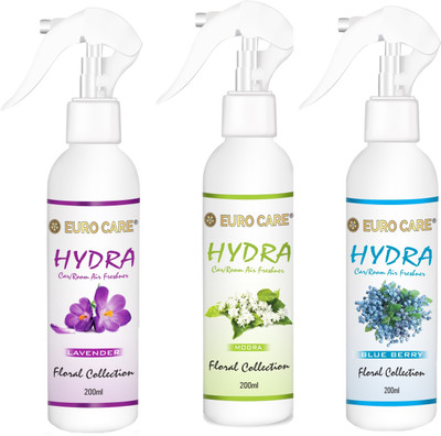 Euro Care Lavender, Mogra, Blue Berry Spray Lavender-Mogra-Blue Berry-Scent(600 ml)
