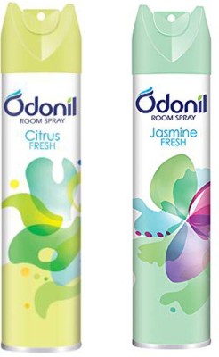 Odonil Jasmine, Citrus Blocks(2 x 190 ml)