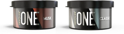 Involve Musky & classic Car Freshener Blocks ONE MUSK & ONE CLASSIC(2 x 1 Units)