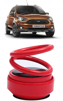 Dvis Orange Car Freshener Diffuser Car Air Freshener Solar Rotating Perfume D-1596(150 ml)
