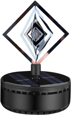 Budwill Solar Diamond Spinning AF Car Freshener Diffuser Solar Car Air Freshener(1 Units)