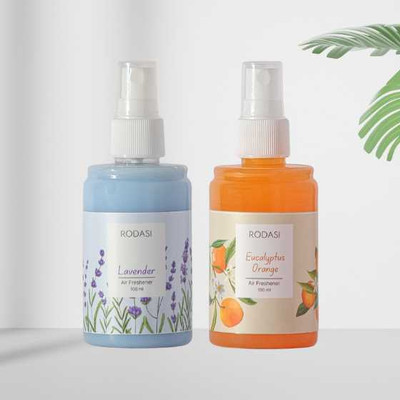 RODASI LAVENDER EUCALYPTUS ORANGE Car Freshener Spray 5024_FLVEO100ML(2 x 100 ml)