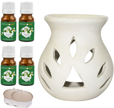 PeepalComm PC-TDIFF25WHITE-2TL-4JAS Diffuser Set PC-TDIFF25WHITE-2TL-4JAS(40 ml)