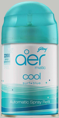 Godrej Aer cool surf blue Car Freshener Refill Air freshener,aer matic refill _754(225 ml)