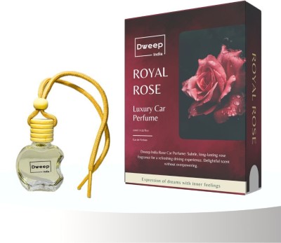 Dweep India Royal Rose Car Freshener Diffuser(10 ml)