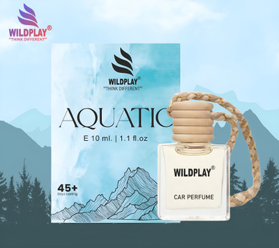 Wildplay Aquatic Hanging Car Pod Perfume Diffuser Hanging Car Perfume(10 ml)