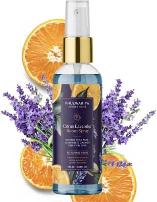 Phulwariya Lavender Citrus Spray Lavender Citrus Room Freshener 100 ml(100 ml)
