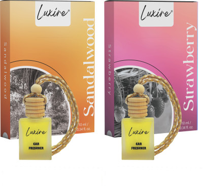 LUXIRE SANDALWOOD Car Freshener Diffuser LX02(2 x 10 ml)